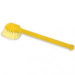 View: 9B32 Long Plastic Handle Utility Brush, Synthetic Fill Pack of 6